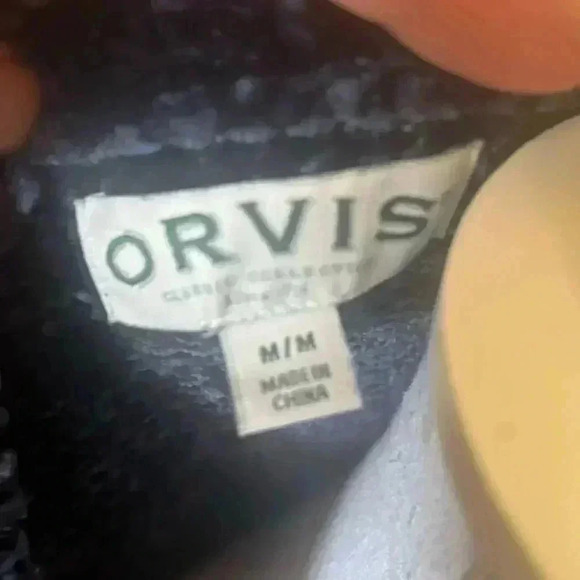 Orvis ladies crewneck long sleeve sweater medium. Excellent condition. Dark Navy - Picture 2 of 11